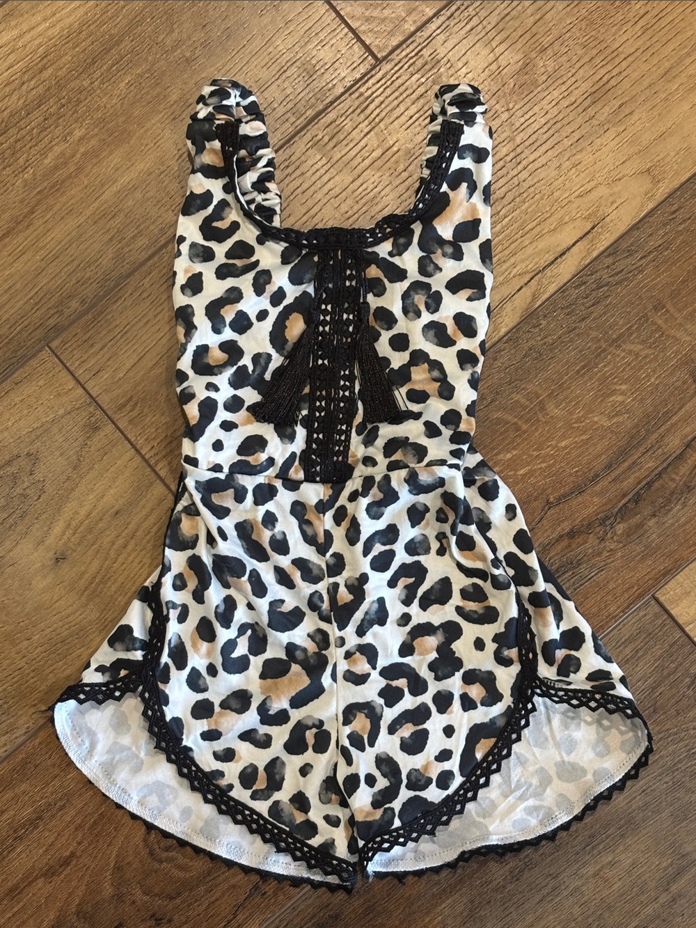 BIZZY izzy’s Animal Print Romper- Sz 12-18 months- New without tags